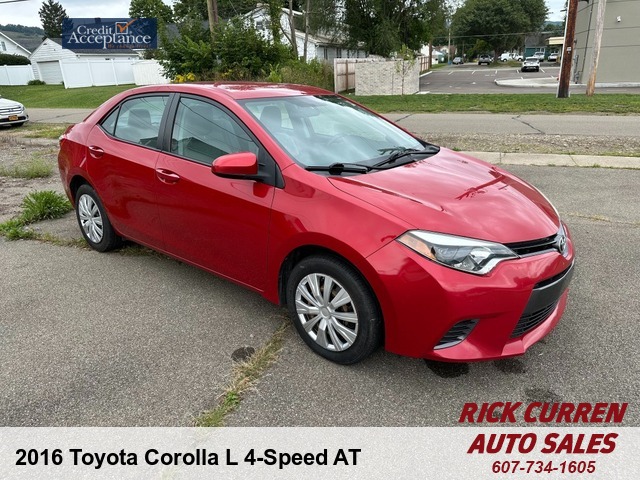 2016 Toyota Corolla L 4-Speed AT