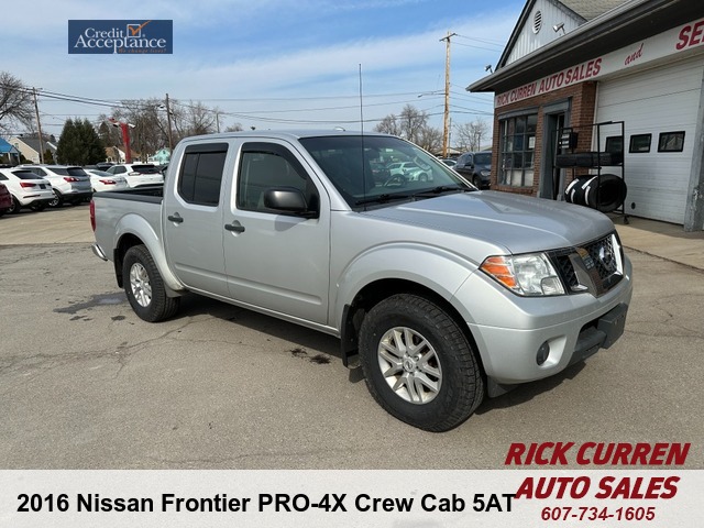 2016 Nissan Frontier PRO-4X Crew Cab 5AT 